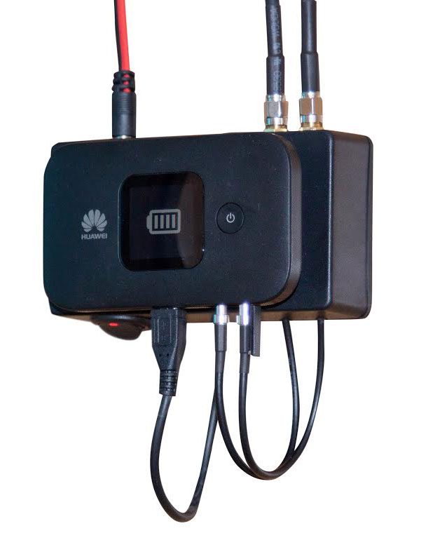 Motorhome WIFI 4G Smart Compact 4G Antenna with 4G Router & Dock Huawei router